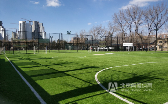 北京人造草足球場鋪設(shè)工程案例之1958園區(qū)足球場
