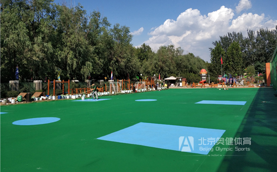 幼兒園塑膠活動場地鋪裝