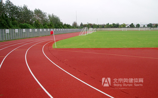 哈爾濱塑膠跑道施工工程案例齊市第28中學