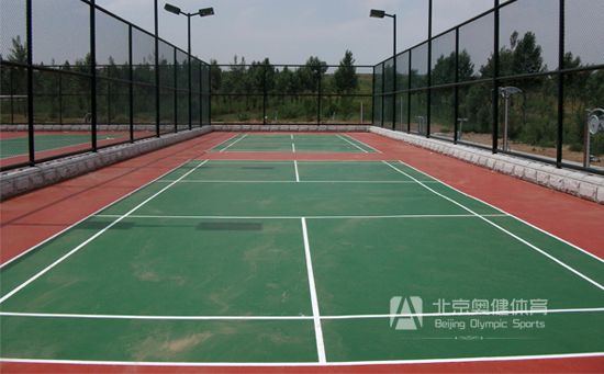 室外羽毛球場(chǎng)地面做法