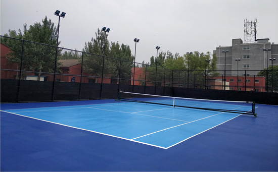 室外丙烯酸網(wǎng)球場