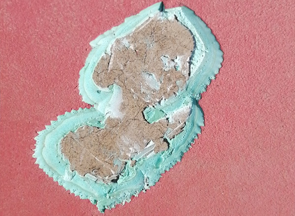 需要修復的硅pu球場面層