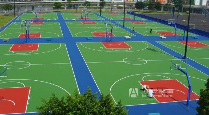 籃球場(chǎng)地面塑膠施工標(biāo)準(zhǔn)解析