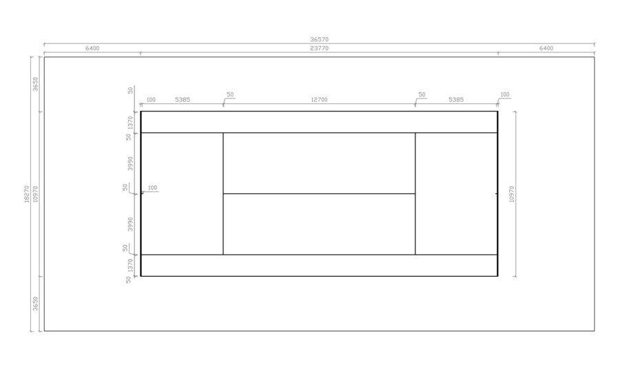 網球場標準尺寸圖片