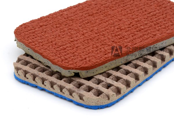 學校預(yù)制型塑膠跑道操場